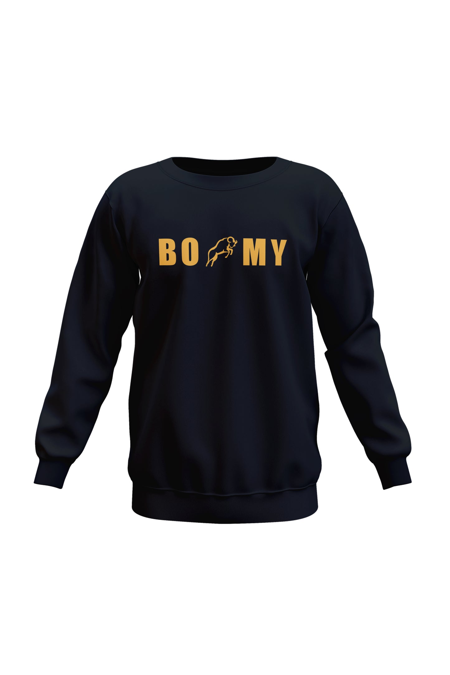 Bomy Womens Sweatshirt  Embossed Print