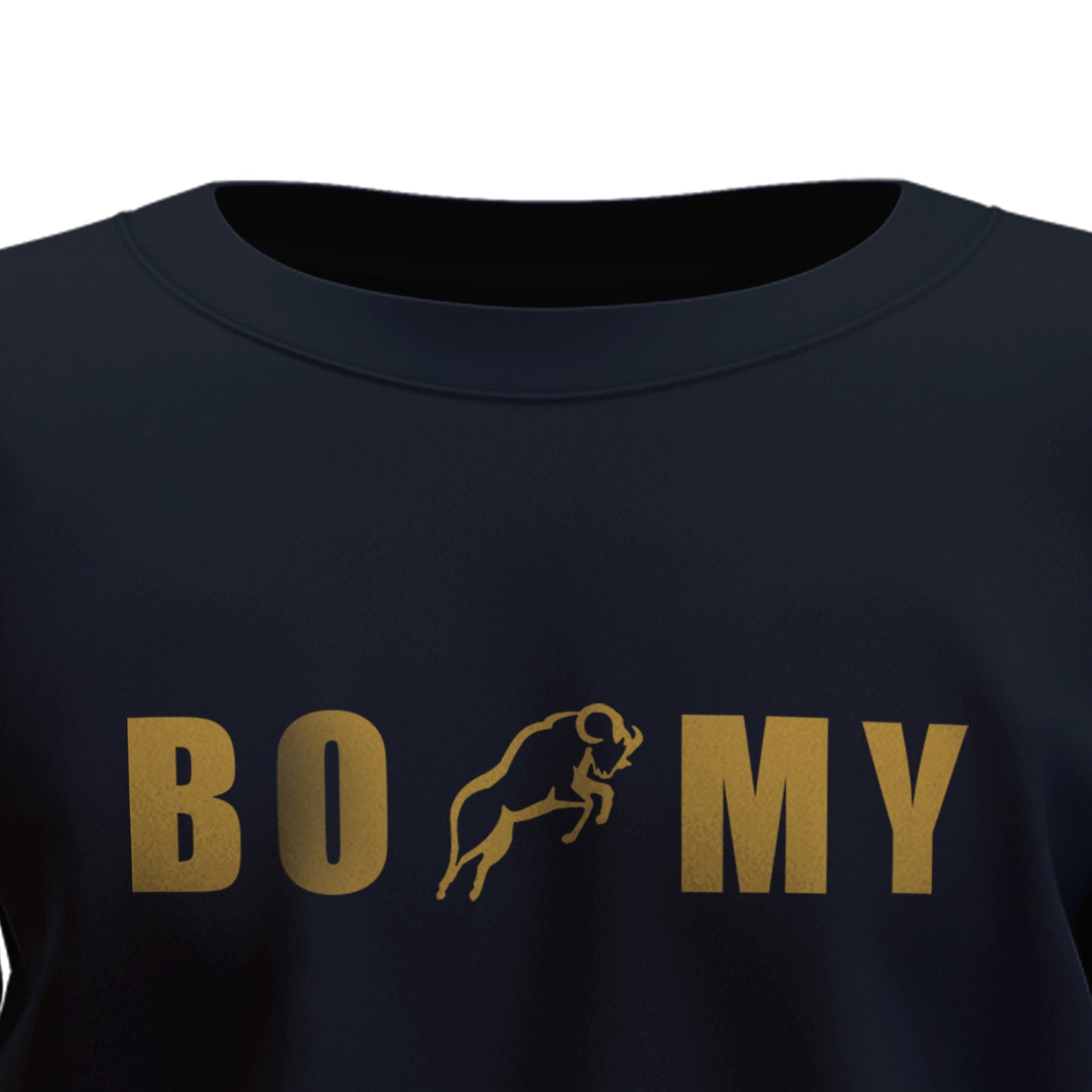 Bomy Womens Sweatshirt  Embossed Print