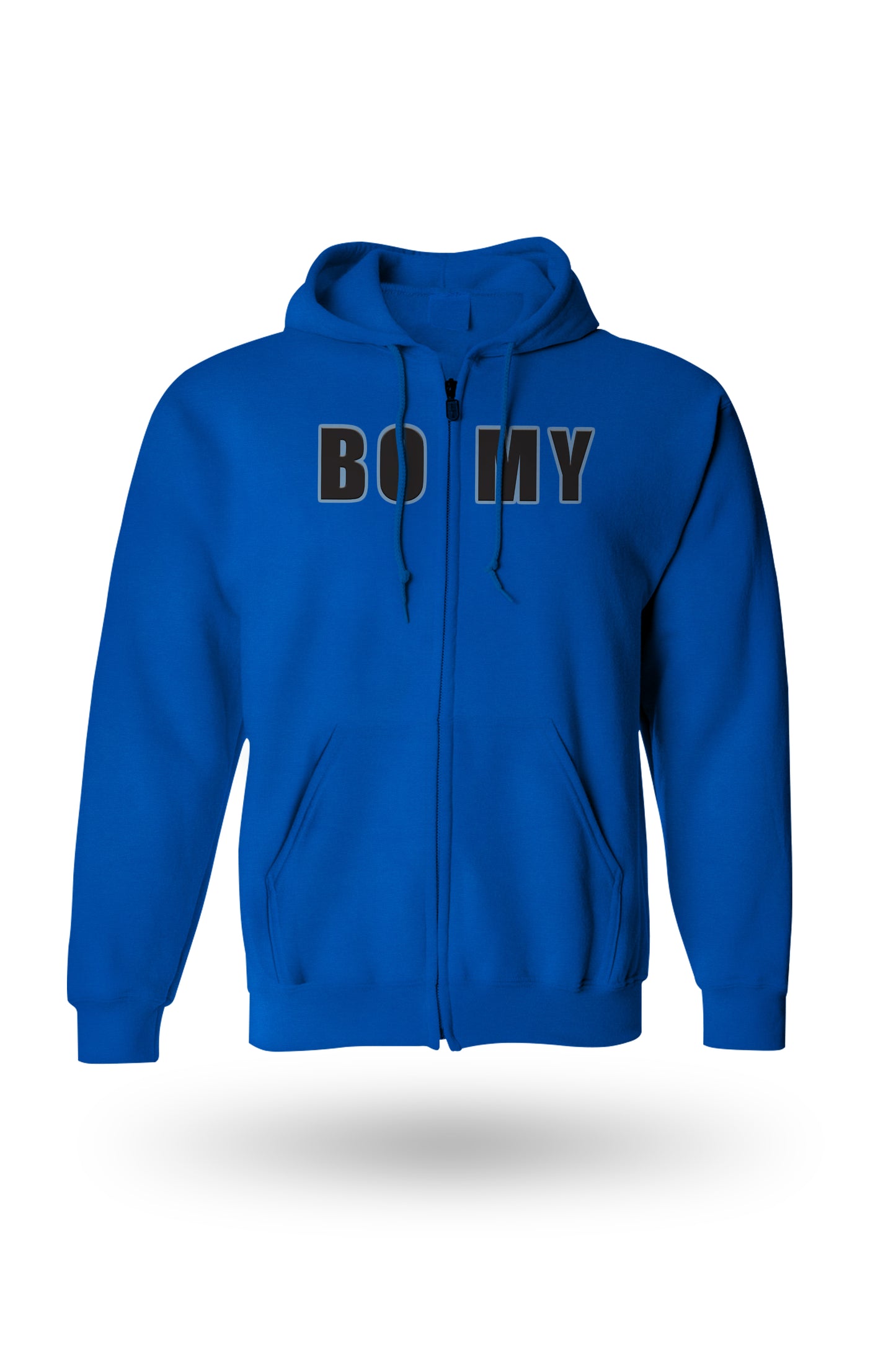 Bomy Mens Zipper Hoodie