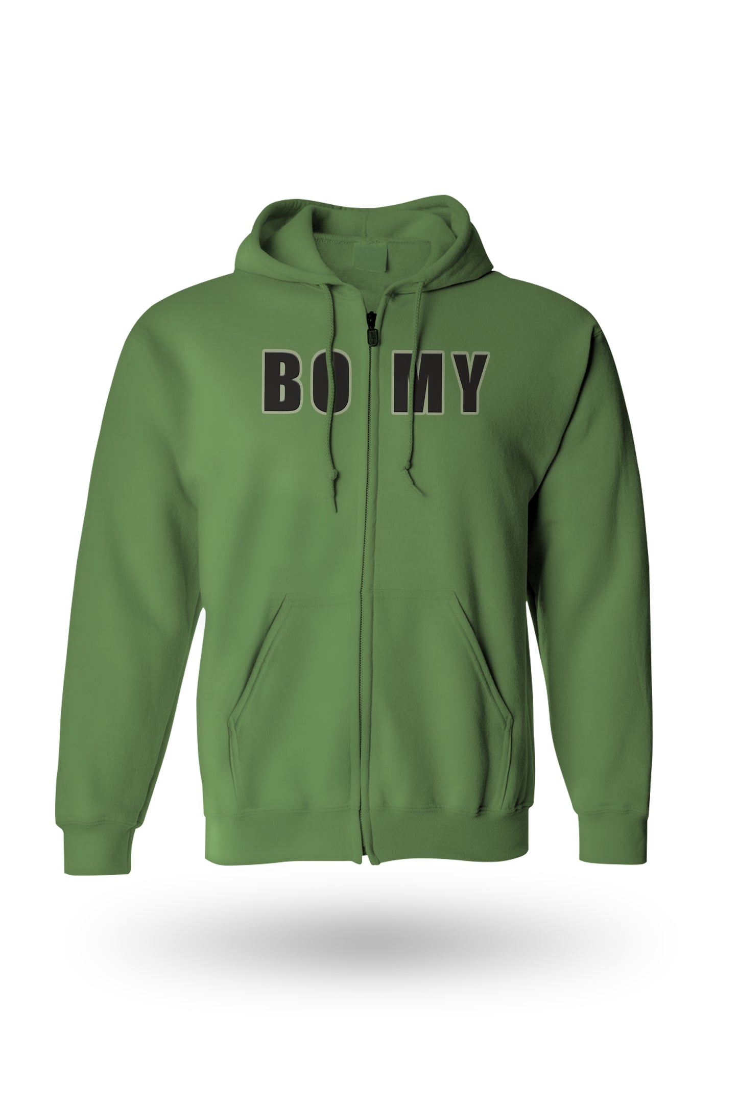 Bomy Mens Zipper Hoodie