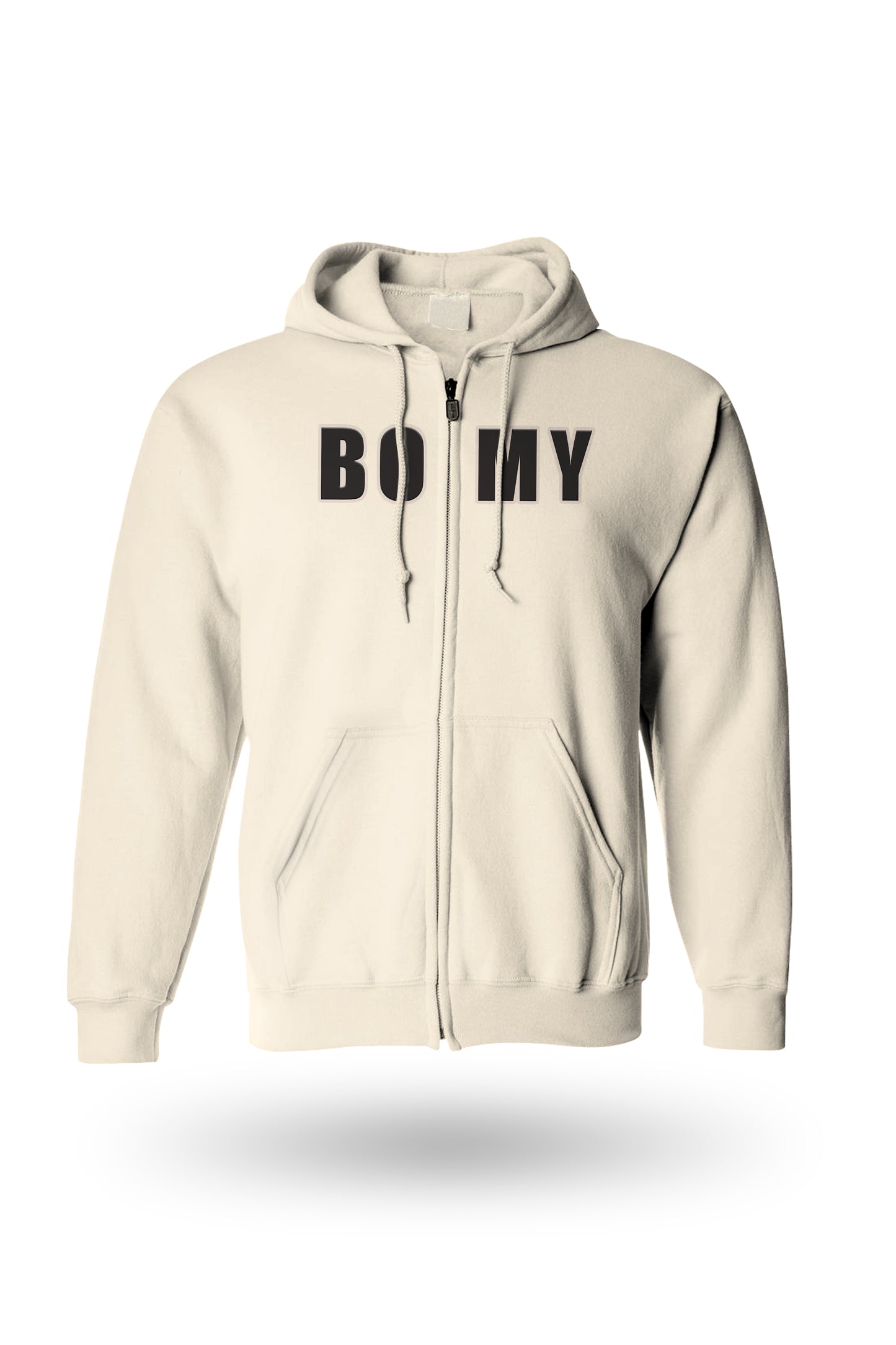 Bomy Mens Zipper Hoodie