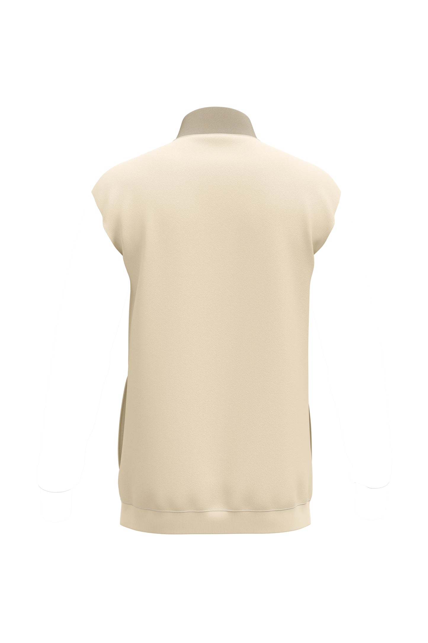 Bomy Womens Sleevless Collar jacket